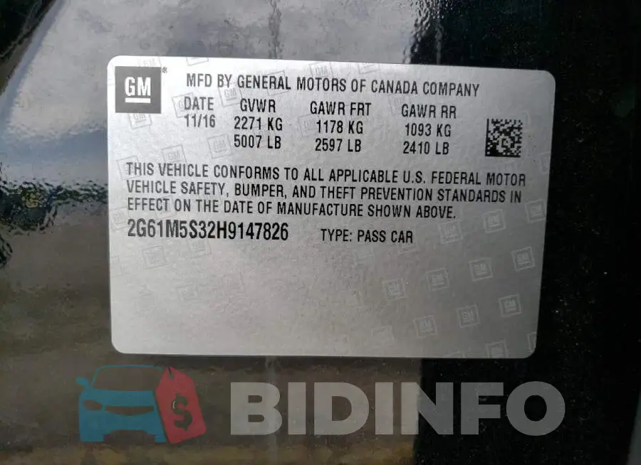 2G61M5S32H9147826 Photo# 12