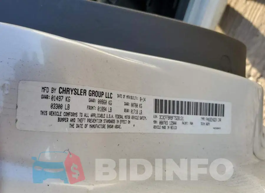 3C3CFFBR9FT528131 Photo# 12