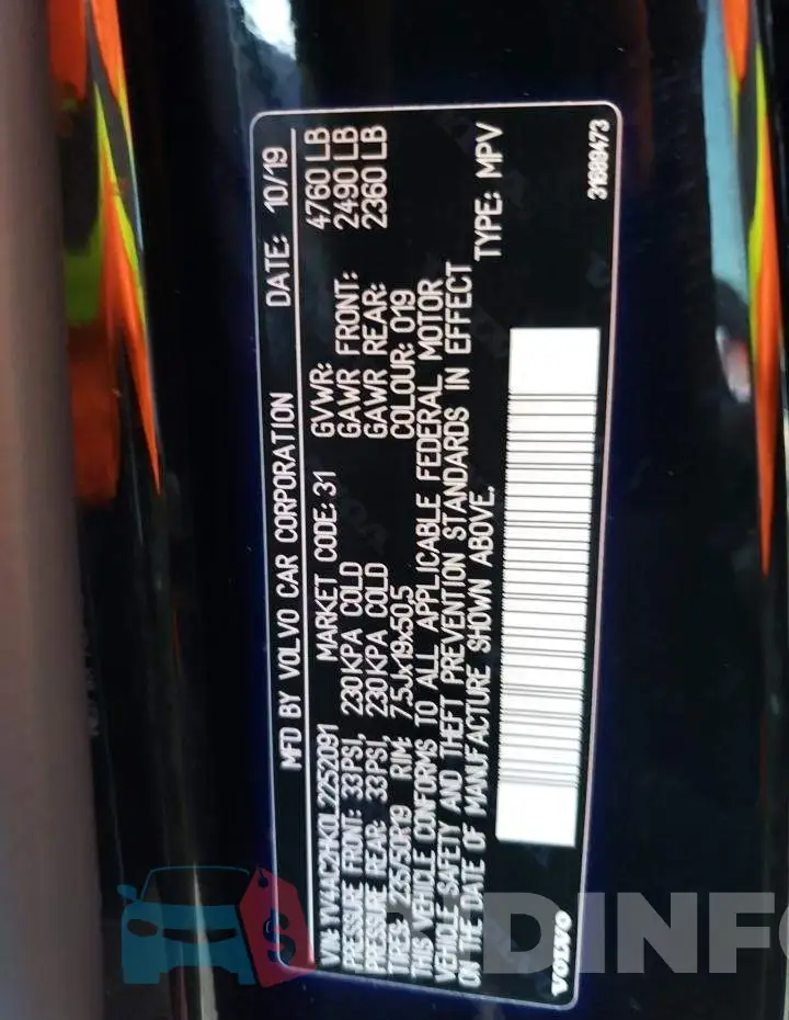 YV4AC2HK0L2252091 Photo# 12