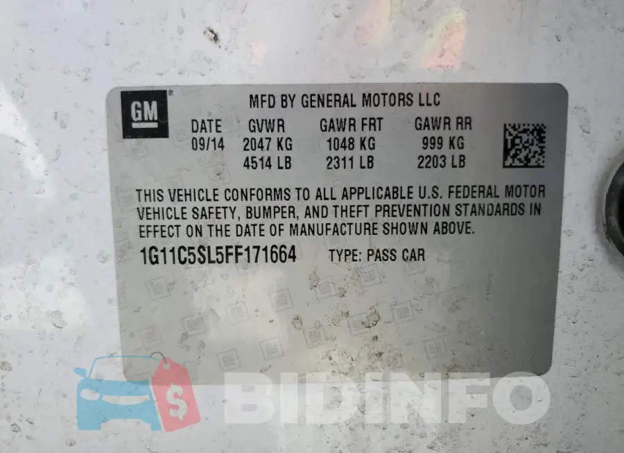1G11C5SL5FF171664 Photo# 12