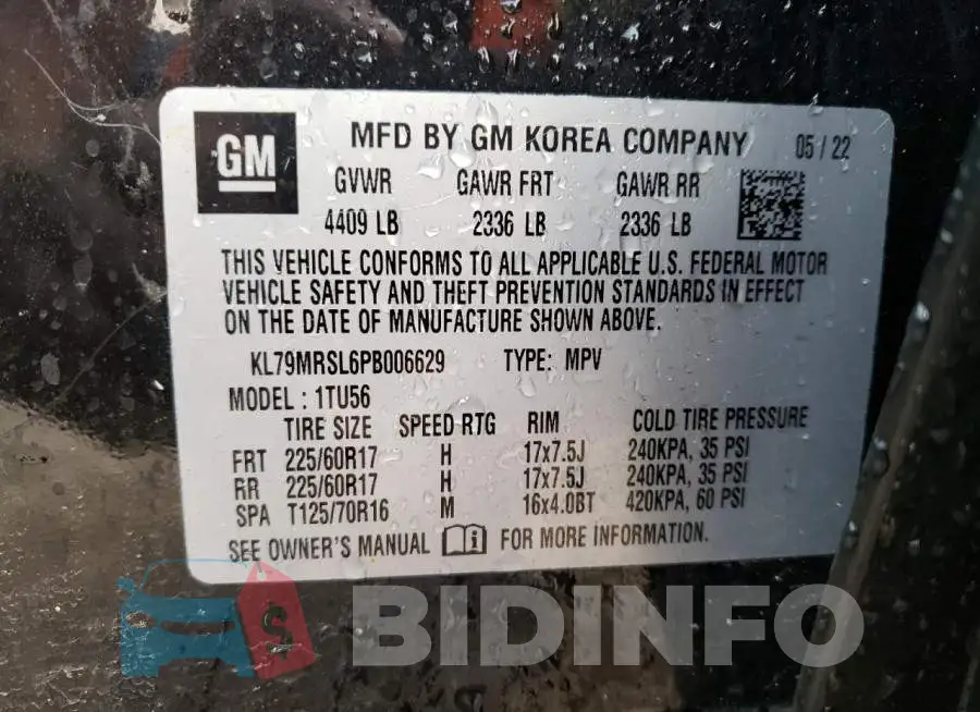KL79MRSL6PB006629 Photo# 14