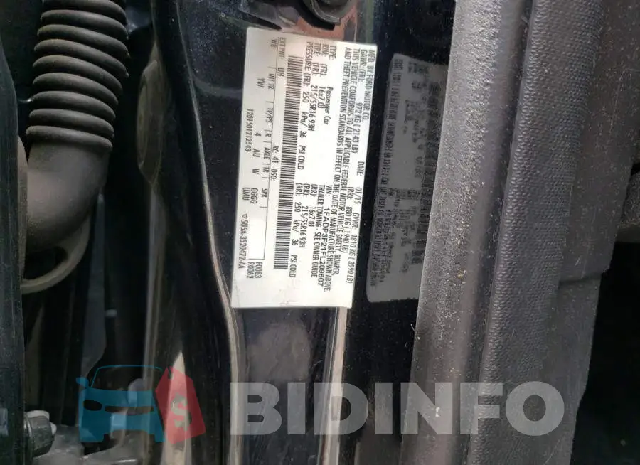 1FADP3F21FL209607 Photo# 12