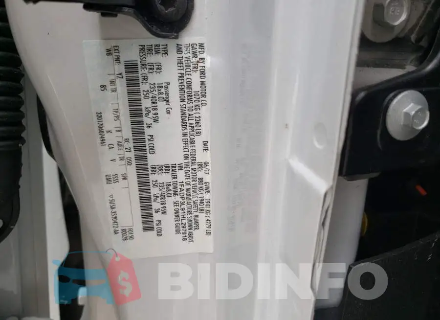 1FADP3L91HL297918 Photo# 13