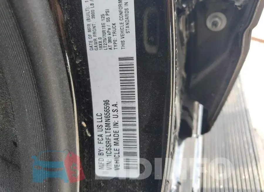 1C6SRFLT6MN656596 Photo# 12