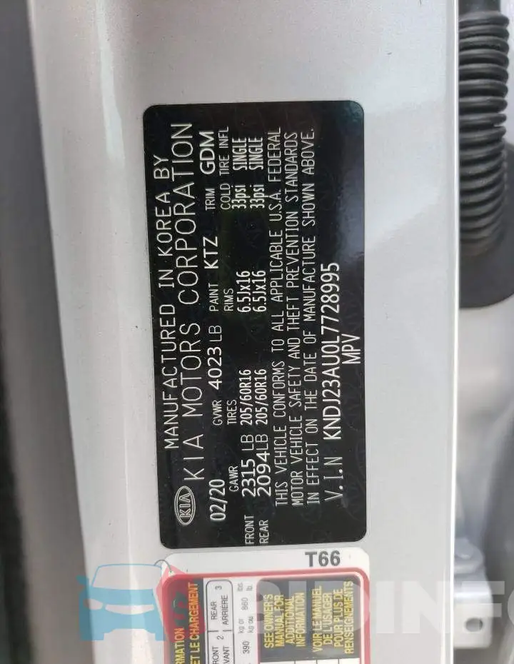 KNDJ23AU0L7728995 Photo# 13