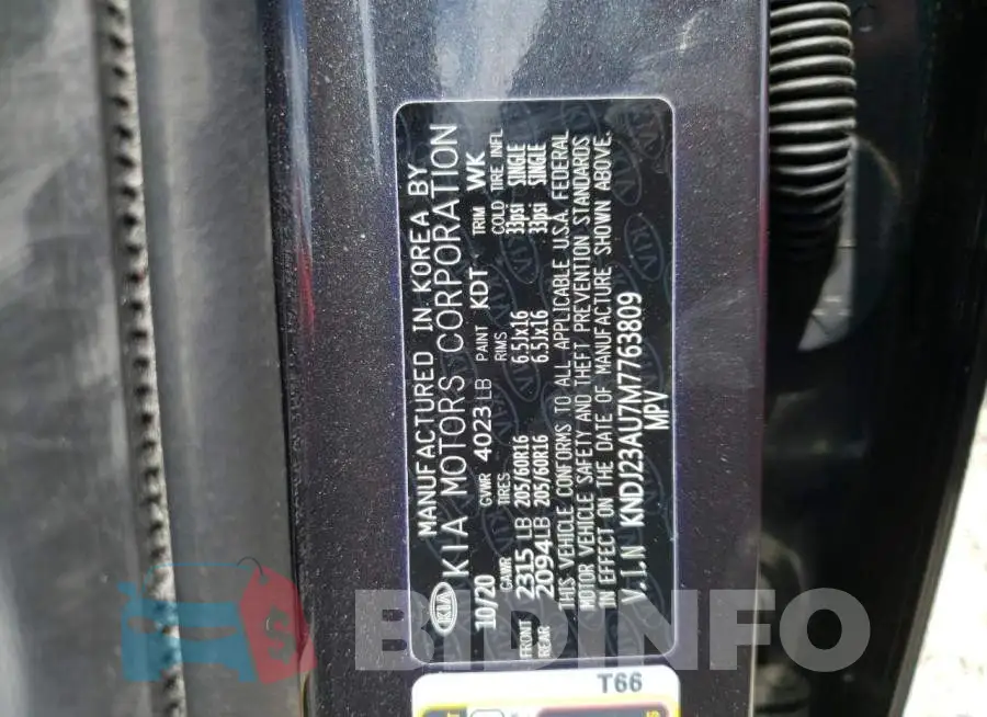 KNDJ23AU7M7763809 Photo# 13