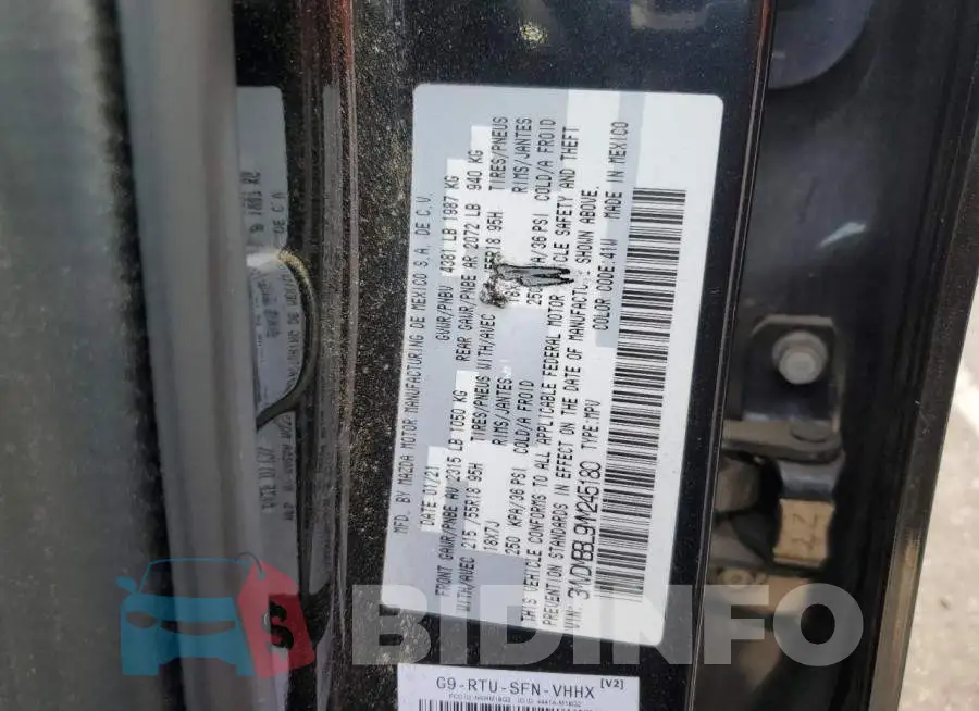 3MVDMBBL9MM245180 Photo# 12