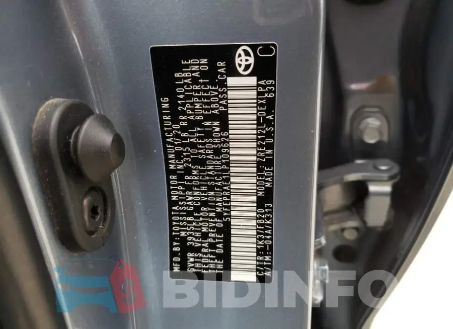 5YFEPRAE1LP109626 Photo# 12