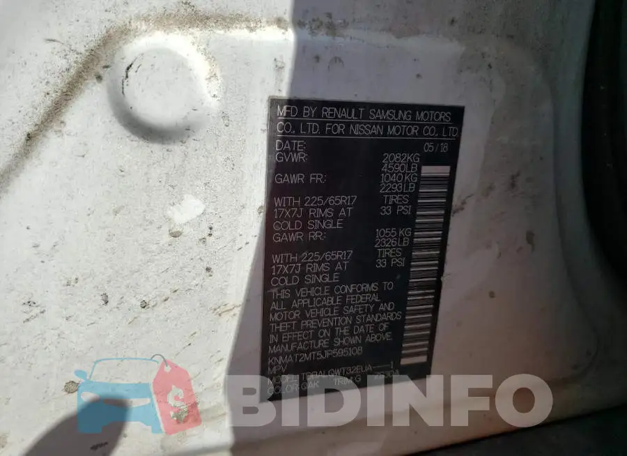 KNMAT2MT5JP595108 Photo# 10