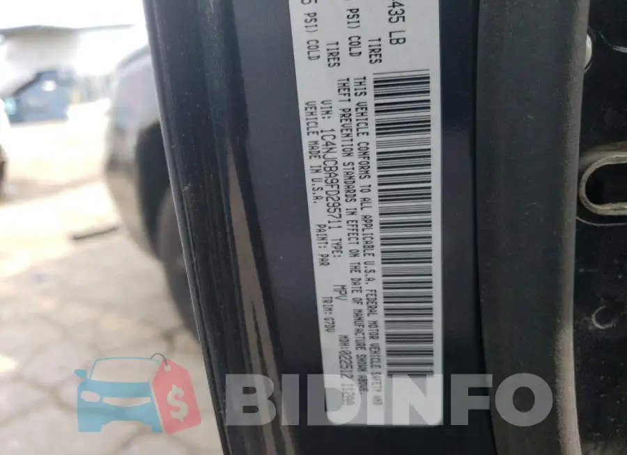 1C4NJCBA9FD295711 Photo# 14