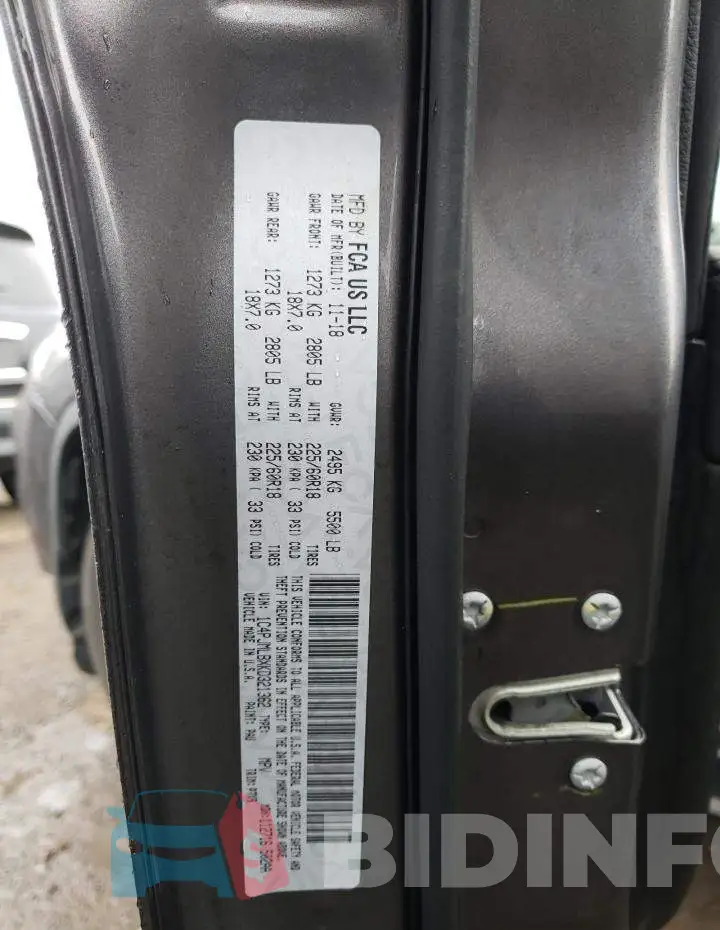 1C4PJMLBXKD321362 Photo# 13