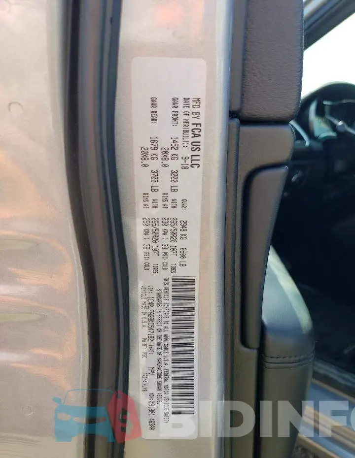 1C4RJFAG8KC547182 Photo# 12