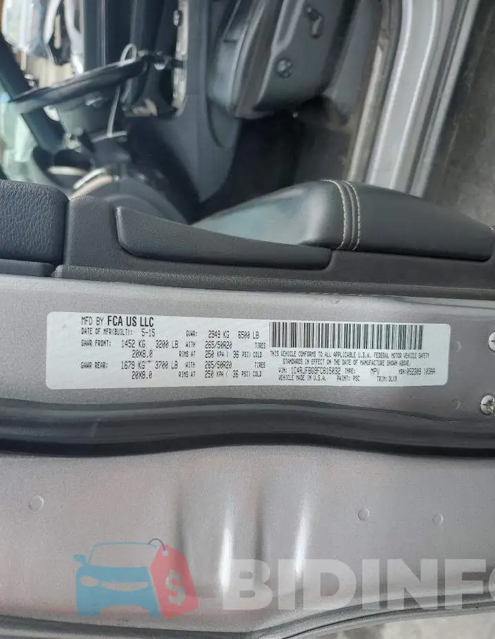 1C4RJFBG9FC815032 Photo# 13