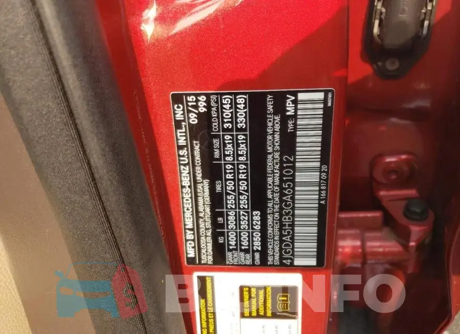 4JGDA5HB3GA651012 Photo# 13