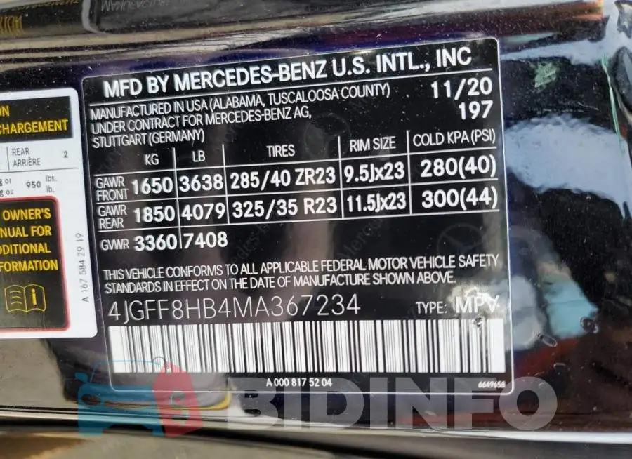 4JGFF8HB4MA367234 Photo# 13