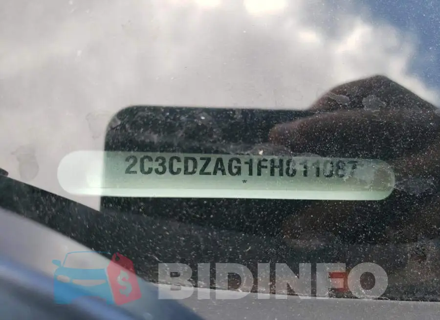 2C3CDZAG1FH811087 Photo# 12