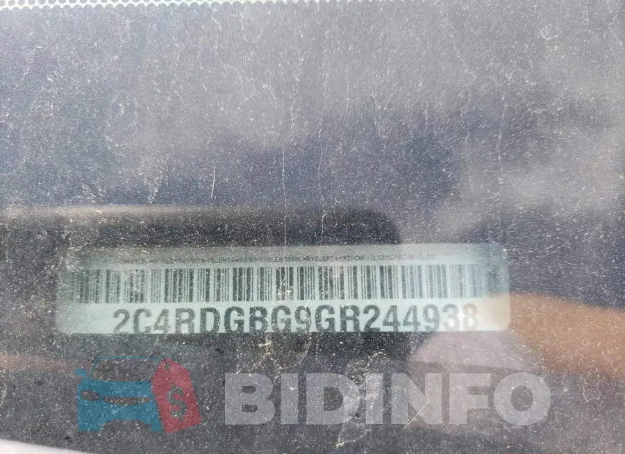 2C4RDGBG9GR244938 Photo# 1