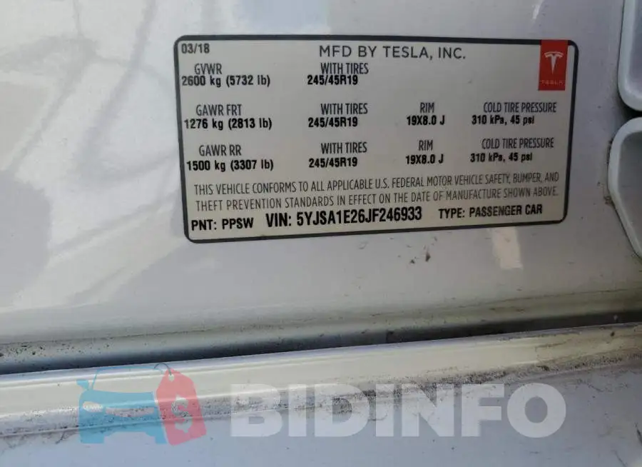 5YJSA1E26JF246933 Photo# 13