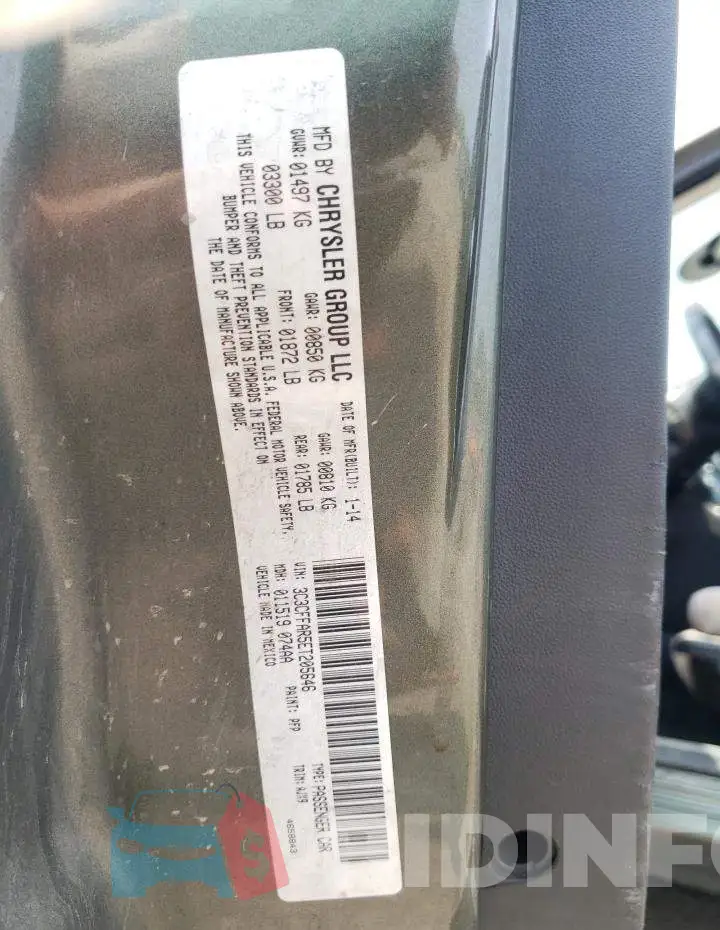 3C3CFFAR5ET205646 Photo# 12
