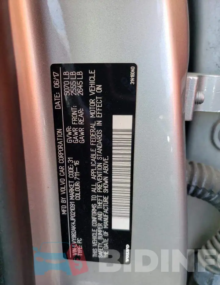 LVY982AK4JP021091 Photo# 12