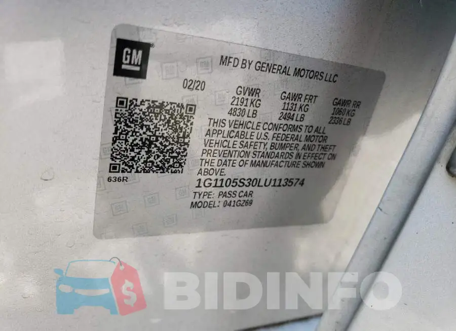 1G1105S30LU113574 Photo# 12