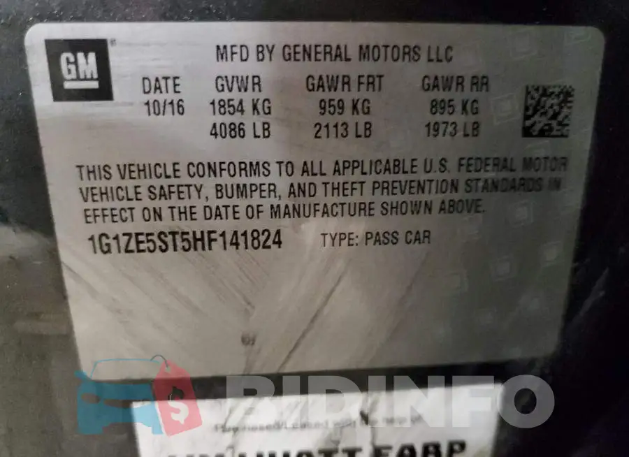 1G1ZE5ST5HF141824 Photo# 12