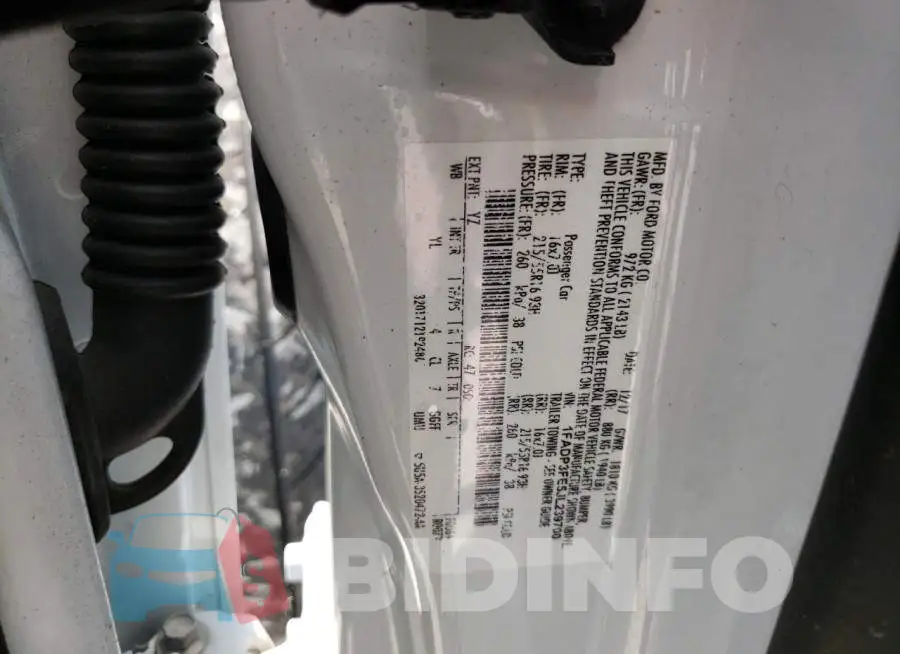 1FADP3FE5JL239700 Photo# 12