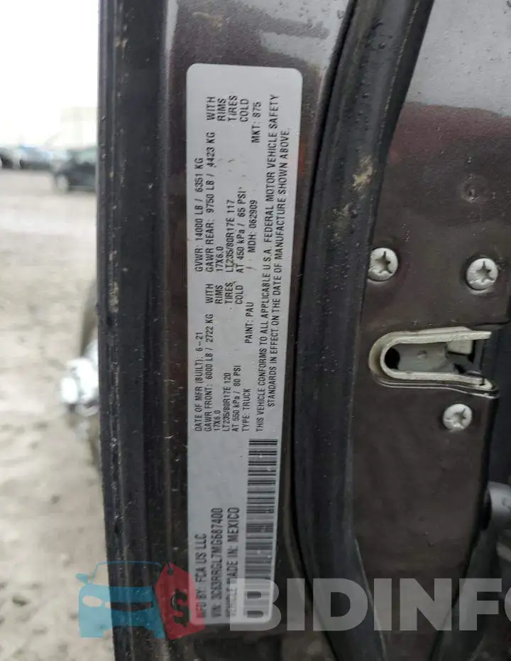 3C63RRGL7MG687400 Photo# 12