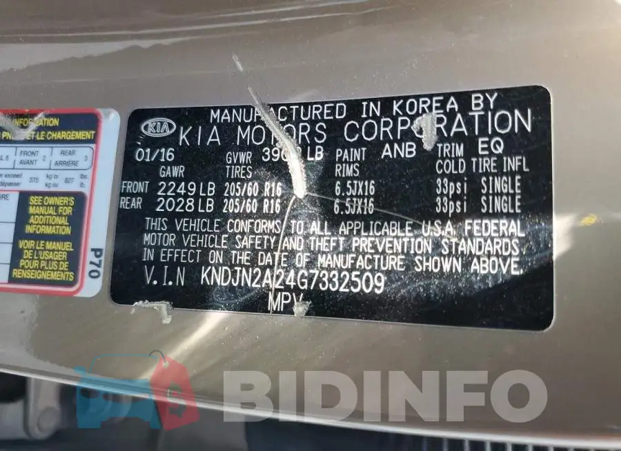 KNDJN2A24G7332509 Photo# 12