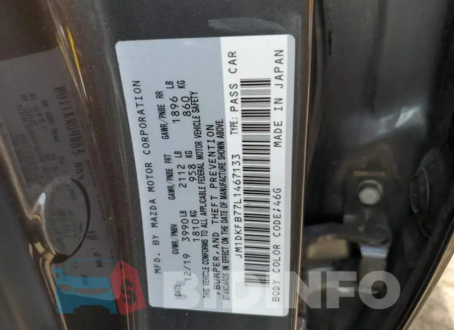 JM1DKFB77L1467133 Photo# 12