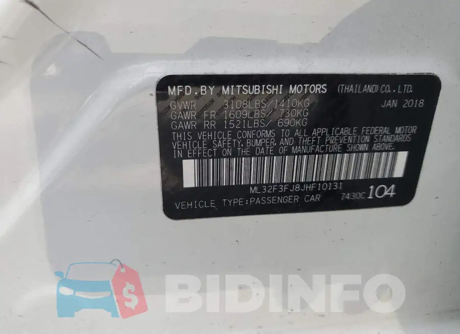 ML32F3FJ8JHF10131 Photo# 12
