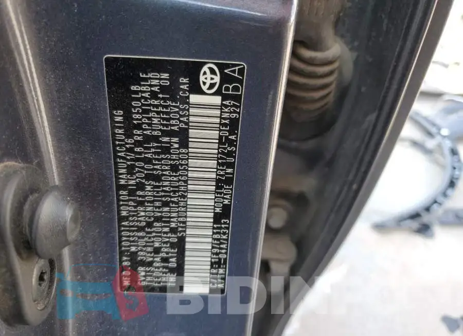 5YFBURHE2HP605608 Photo# 13