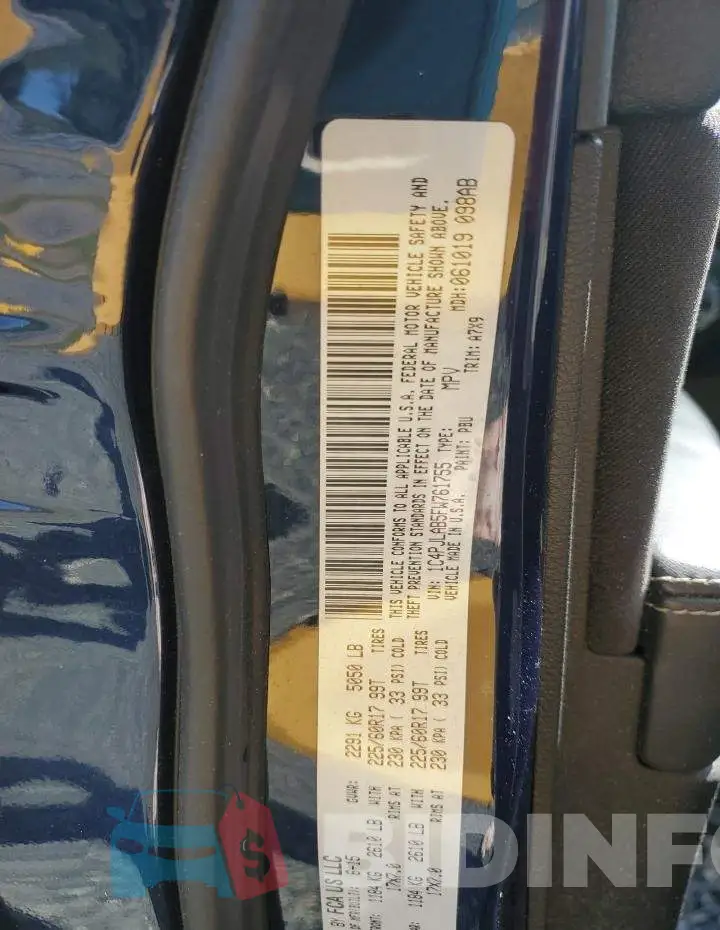 1C4PJLAB5FW761755 Photo# 13