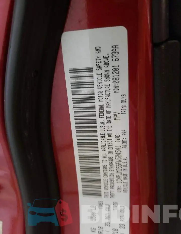 1C4PJMDS5FW524541 Photo# 14