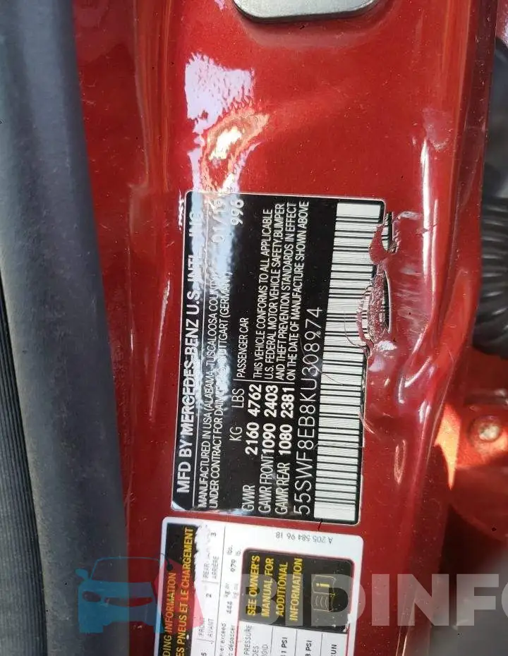 55SWF8EB8KU308974 Photo# 13