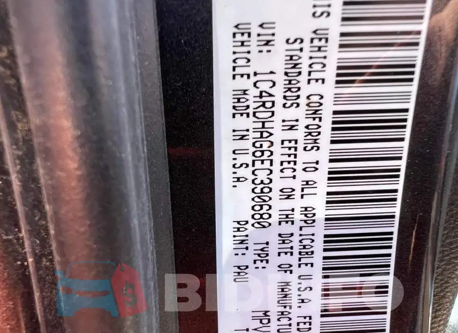 1C4RDHAG6EC390680 Photo# 10