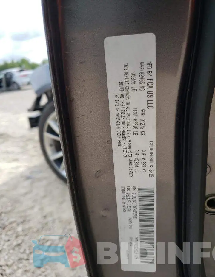 2C3CDXCT4FH852831 Photo# 13