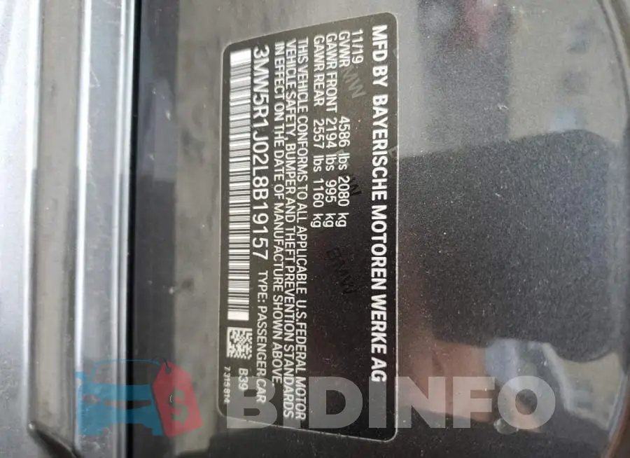 3MW5R1J02L8B19157 Photo# 12