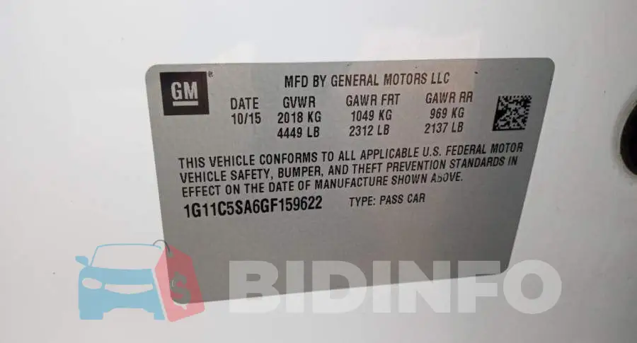 1G11C5SA6GF159622 Photo# 10