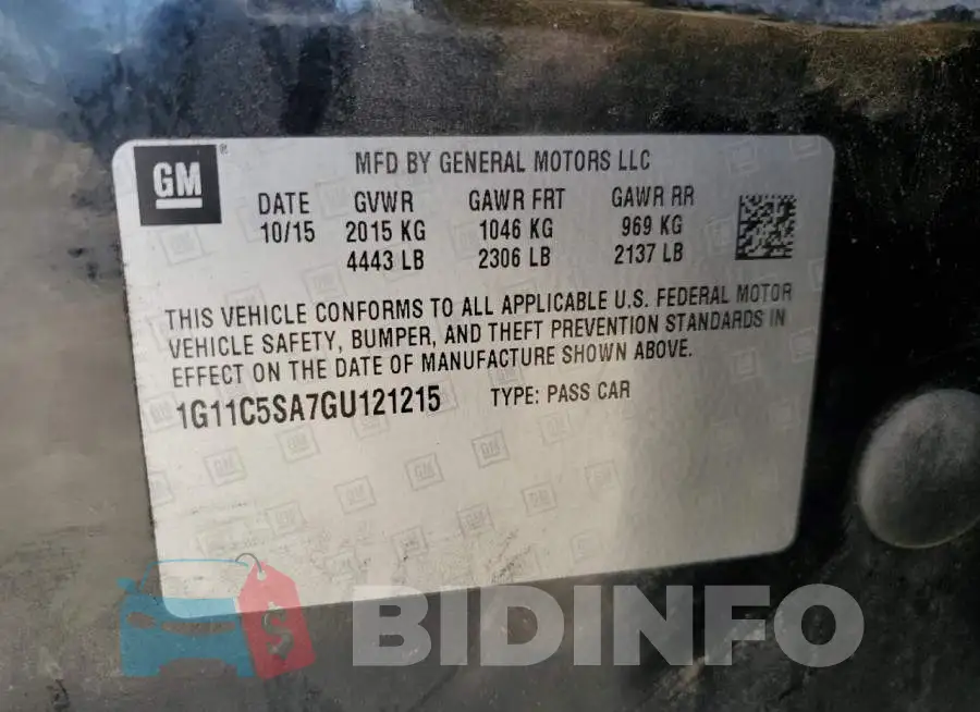 1G11C5SA7GU121215 Photo# 12