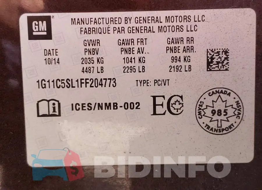 1G11C5SL1FF204773 Photo# 13