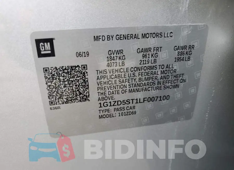1G1ZD5ST1LF007100 Photo# 12