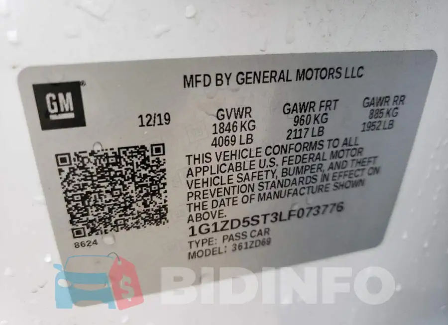 1G1ZD5ST3LF073776 Photo# 12