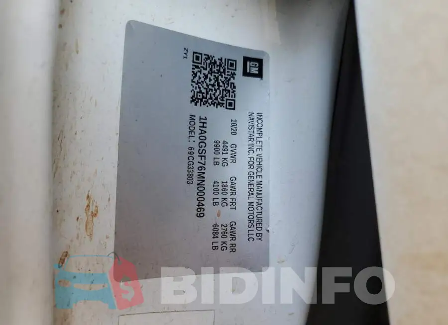 1HA0GSF76MN000469 Photo# 12