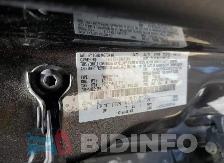 1FADP5CU4FL112726 Photo# 12