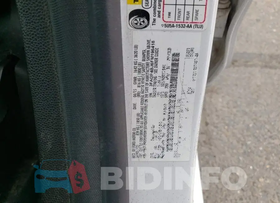 3FADP4BJ6FM196418 Photo# 12