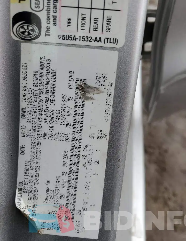 3FADP4BJ8FM200033 Photo# 12