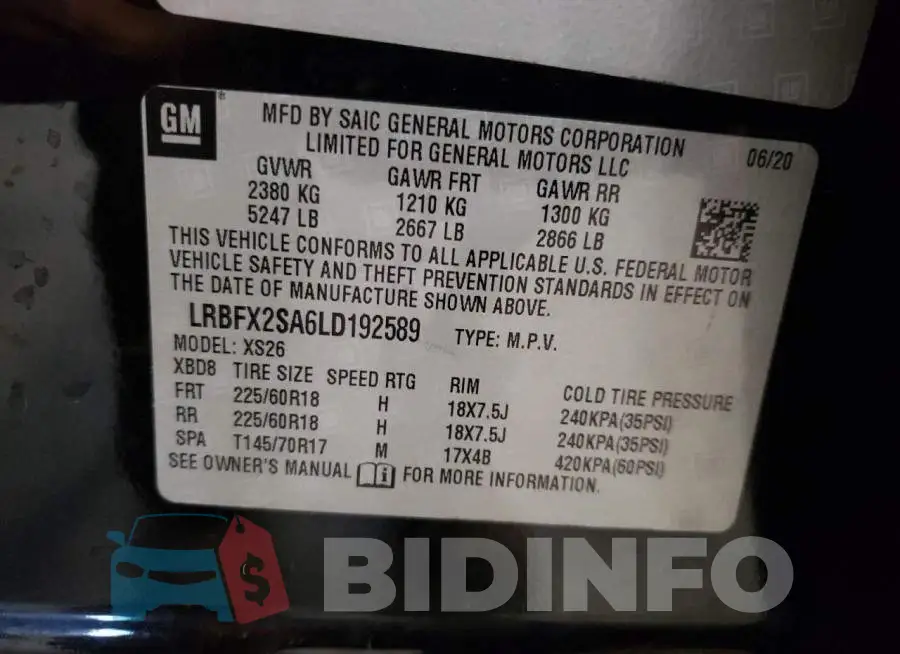 LRBFX2SA6LD192589 Photo# 12