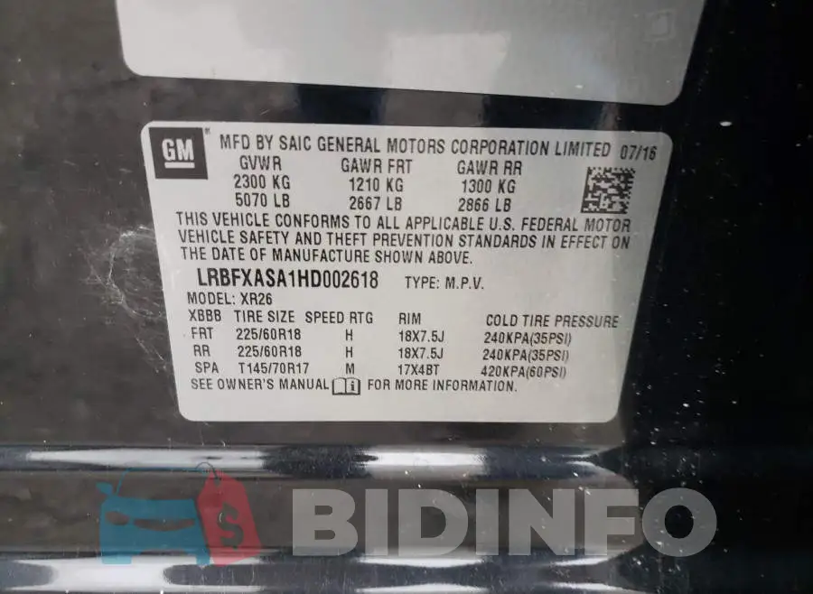 LRBFXASA1HD002618 Photo# 10