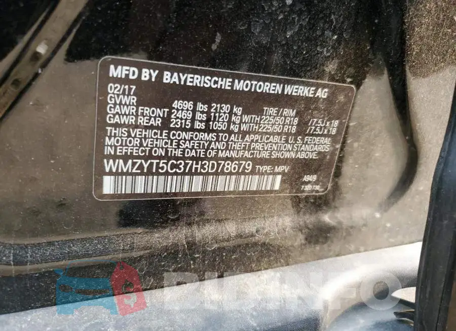 WMZYT5C37H3D78679 Photo# 12